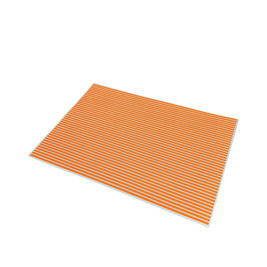 FLUORESCENT LETRALINE SHEETS - 1/8