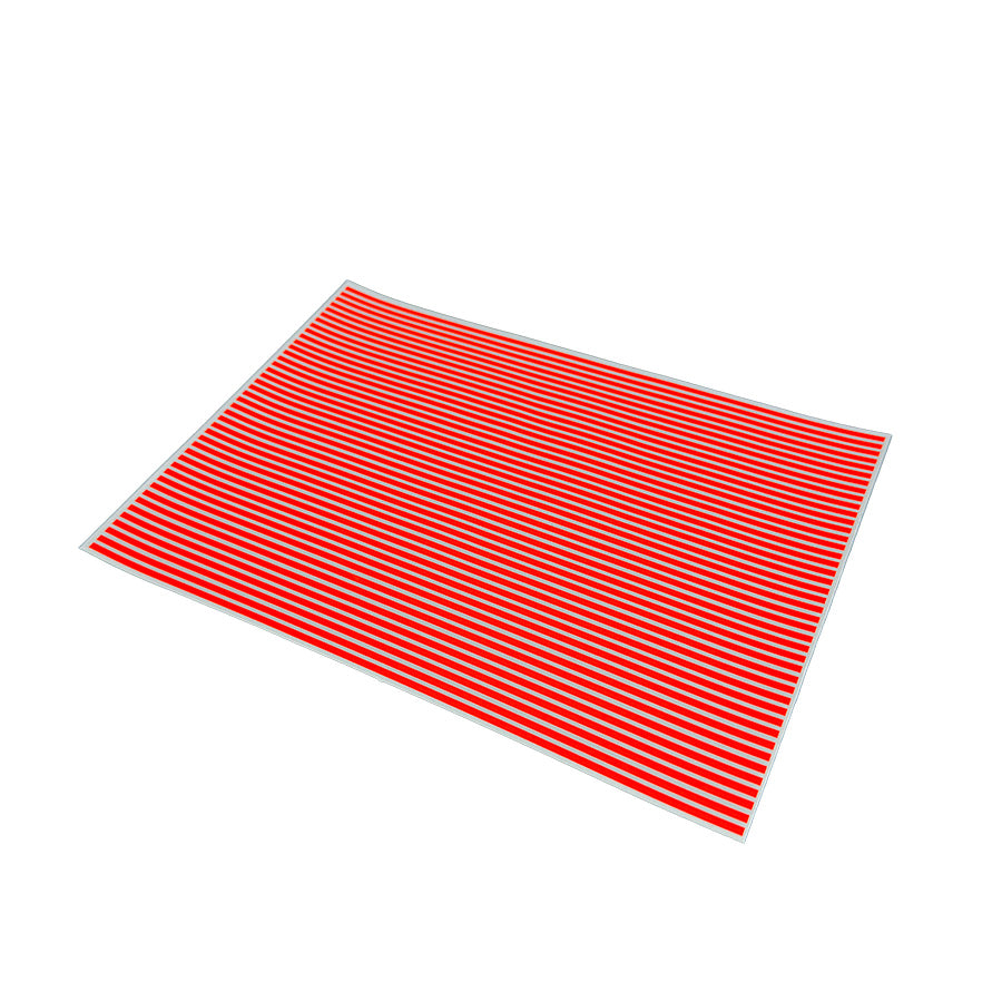 FLUORESCENT LETRALINE SHEETS - 1/8