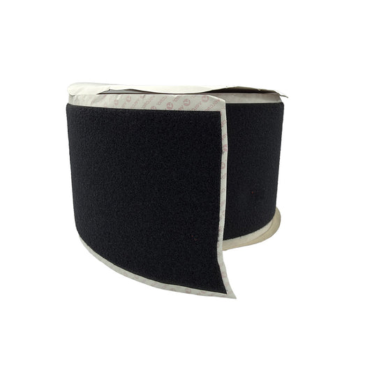 6" VELCRO LOOP - BLACK (PER METRE)