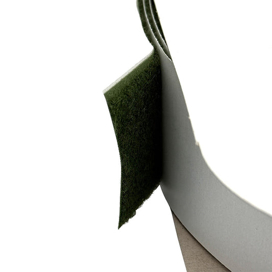 2" VELCRO HOOK OR LOOP - GREEN (PER METRE)