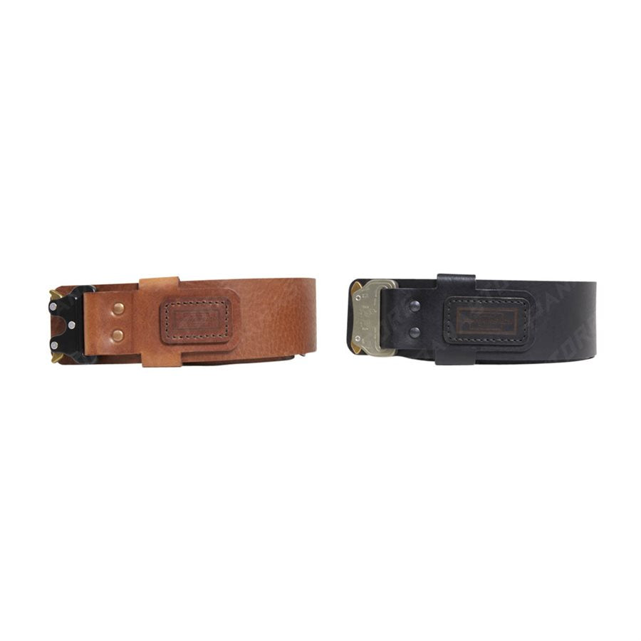 PANAVISION LEATHER ADJUSTABLE BELT