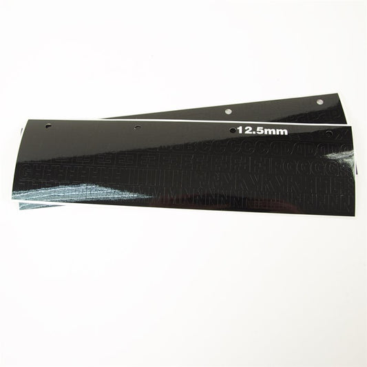 ADHESIVE VINYL LETTERS A-Z (12.5MM) BLACK