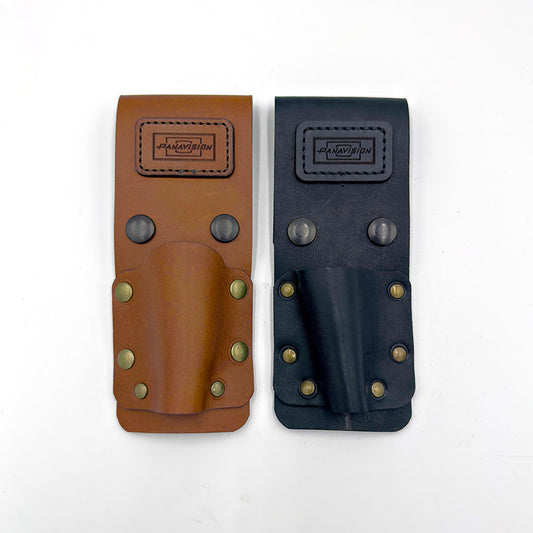 PANAVISION LEATHER MAGLITE TORCH POUCH
