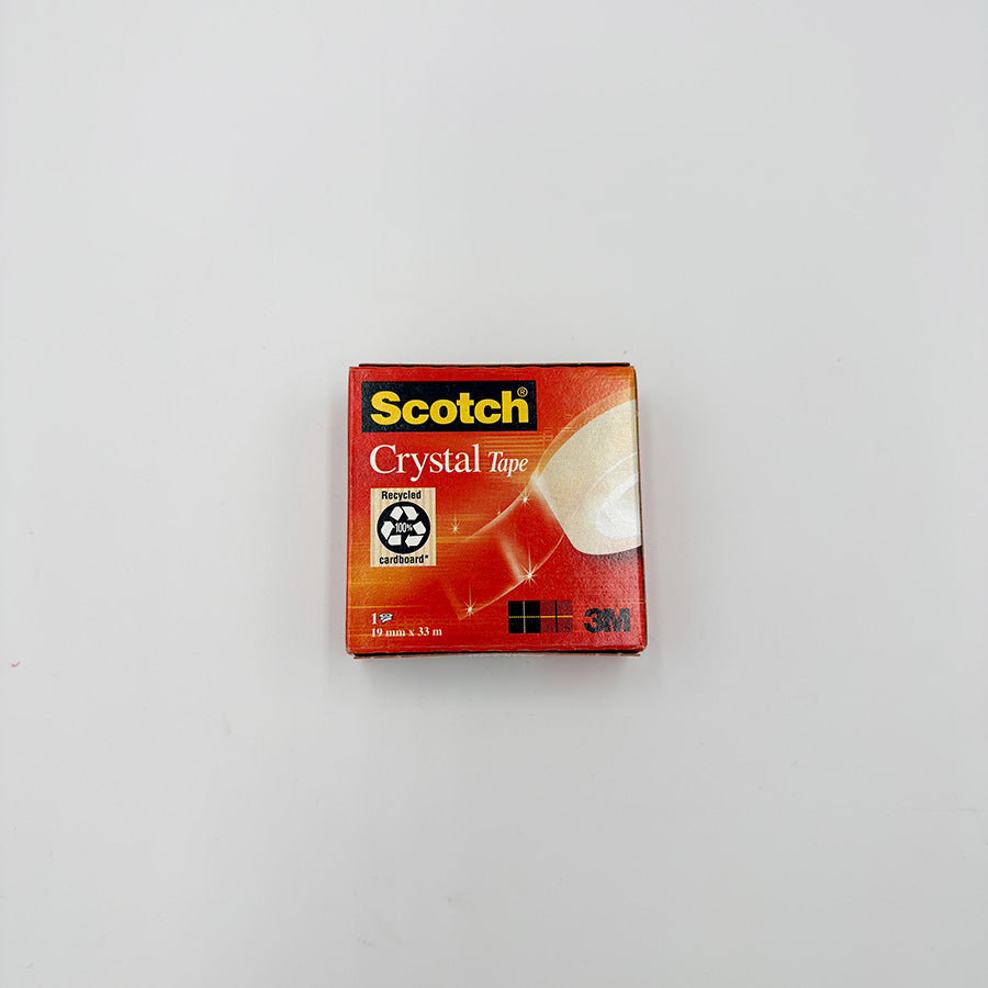 SCOTCH CRYSTAL TAPE - 19MM X 33M