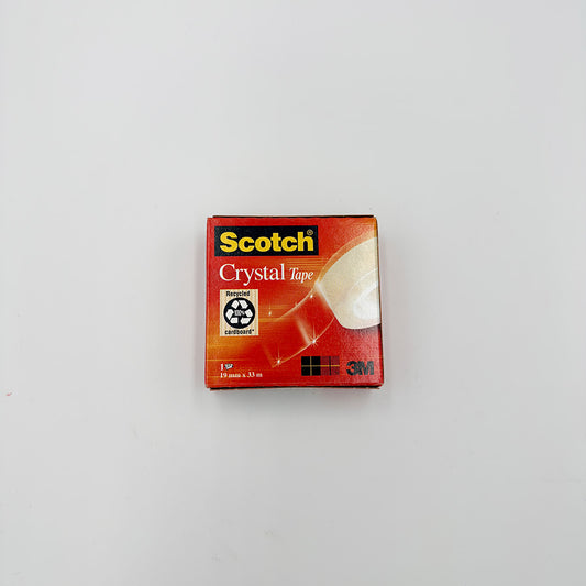 SCOTCH CRYSTAL TAPE - 19MM X 33M