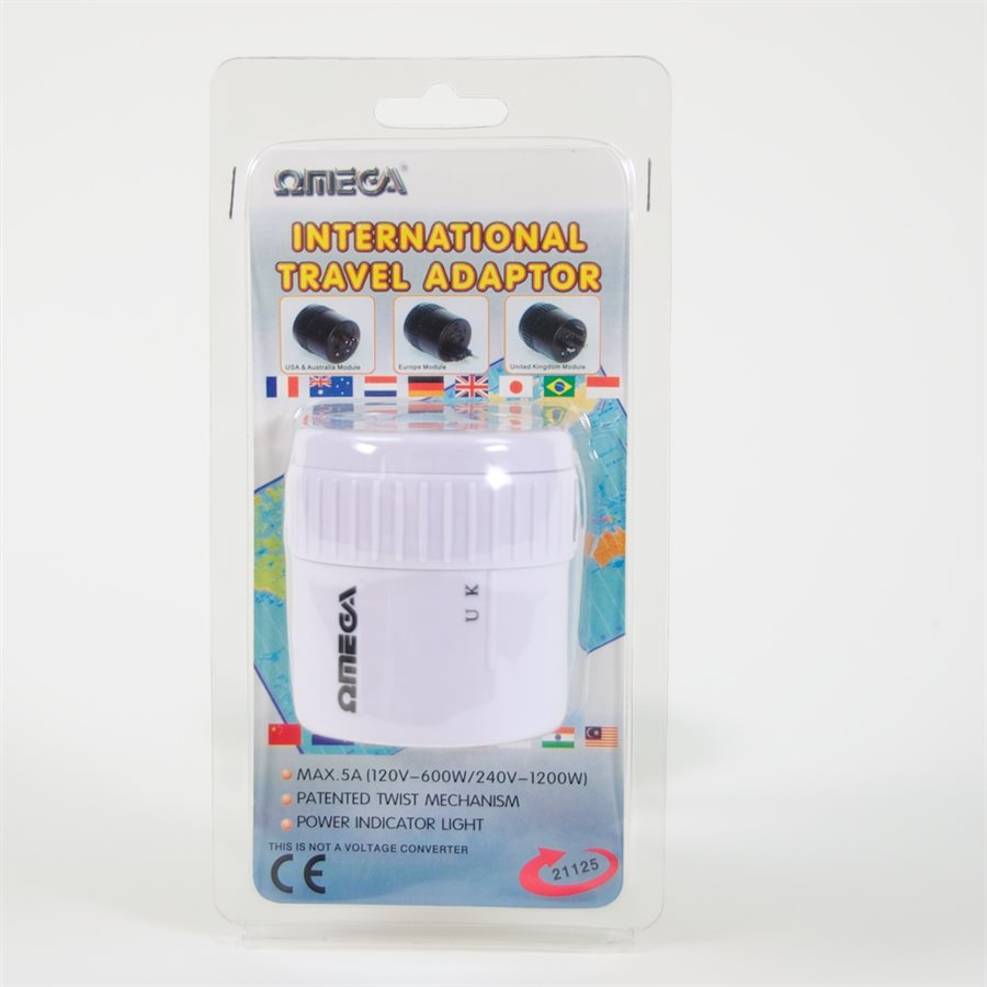 MULTI REGION TRAVEL ADAPTOR