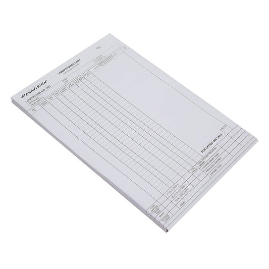 PANAVISION FILM NEGATIVE CONTINUATION REPORT PAD
