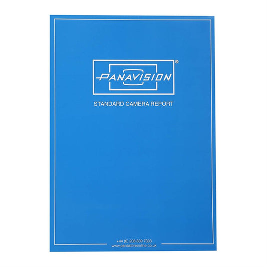 PANAVISION FILM NEGATIVE REPORT PAD