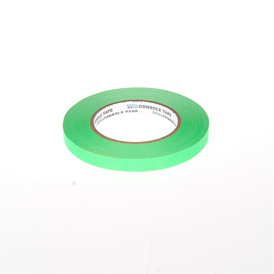 PRO-CONSOLE FLUORESCENT ARTIST PAPER TAPES - 12MM X 25M