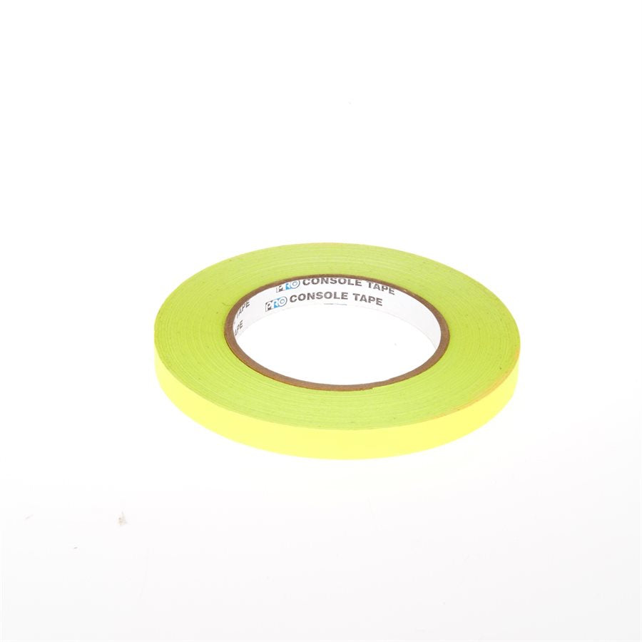 PRO-CONSOLE FLUORESCENT ARTIST PAPER TAPES - 12MM X 25M