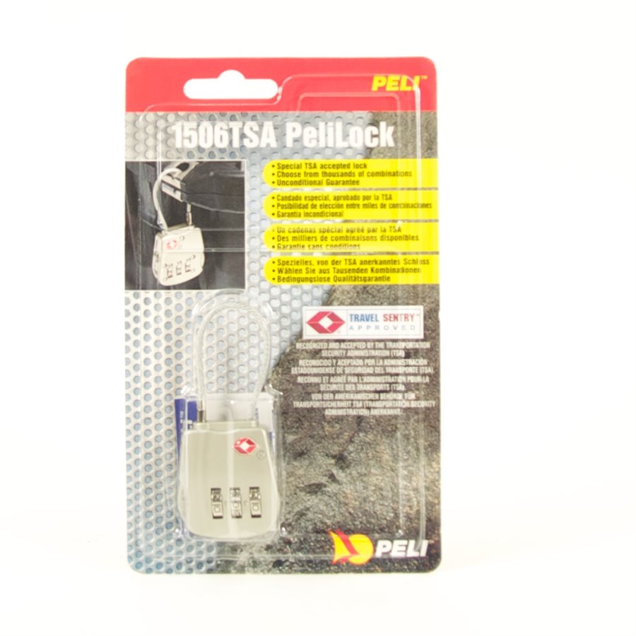 PELI TSA CABLE LOCK PADLOCK