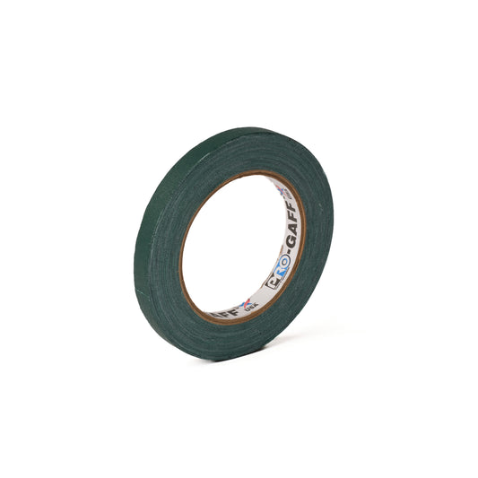 PRO-GAFF CLOTH TAPES - 12MM X 22M / 1/2" X 25YDS - Green