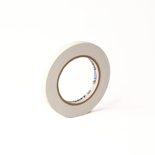 PRO-GAFF CLOTH TAPES - 12MM X 22M / 1/2" X 25YDS - White