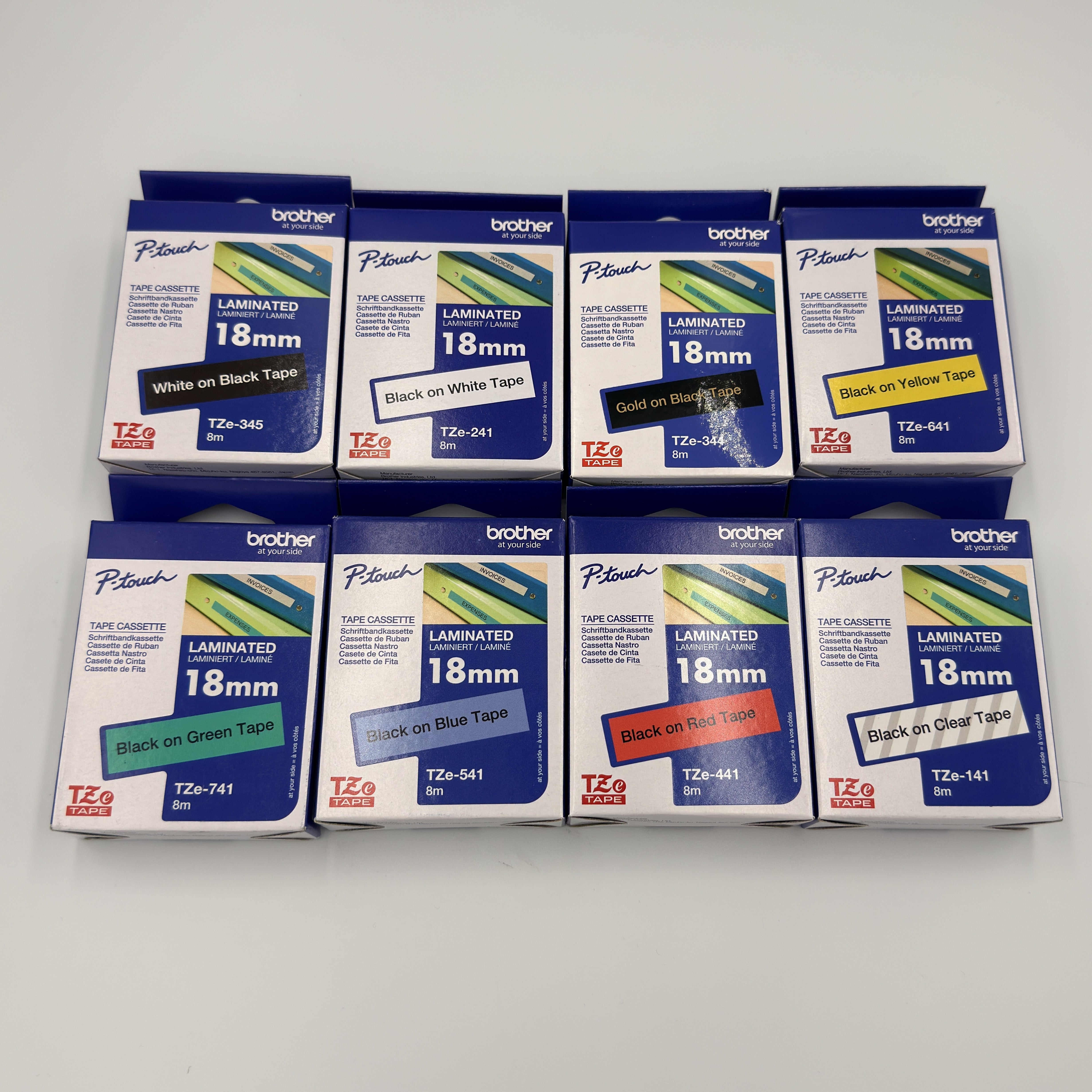 BROTHER P-TOUCH TAPE - 18MM