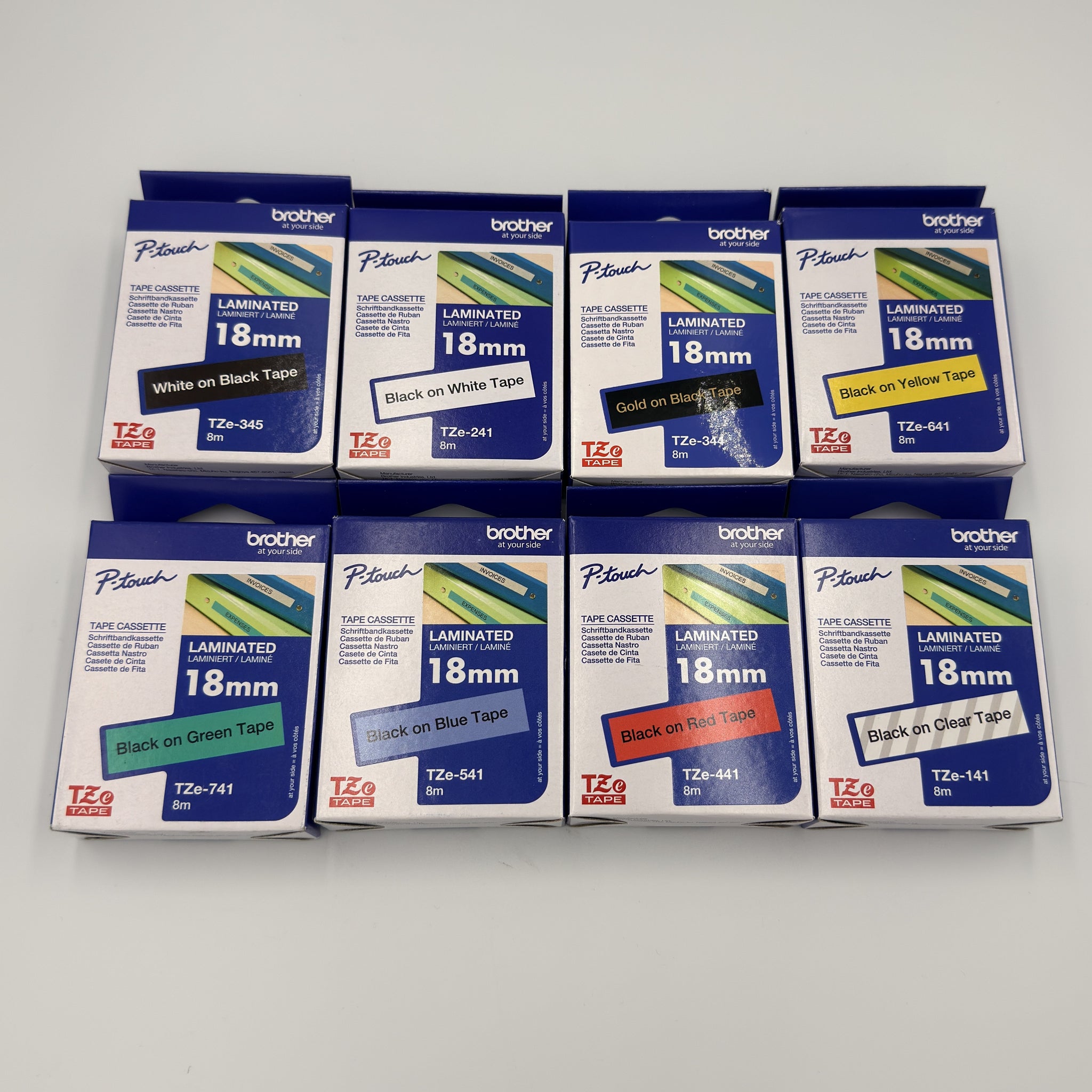 BROTHER P-TOUCH TAPE - 18MM