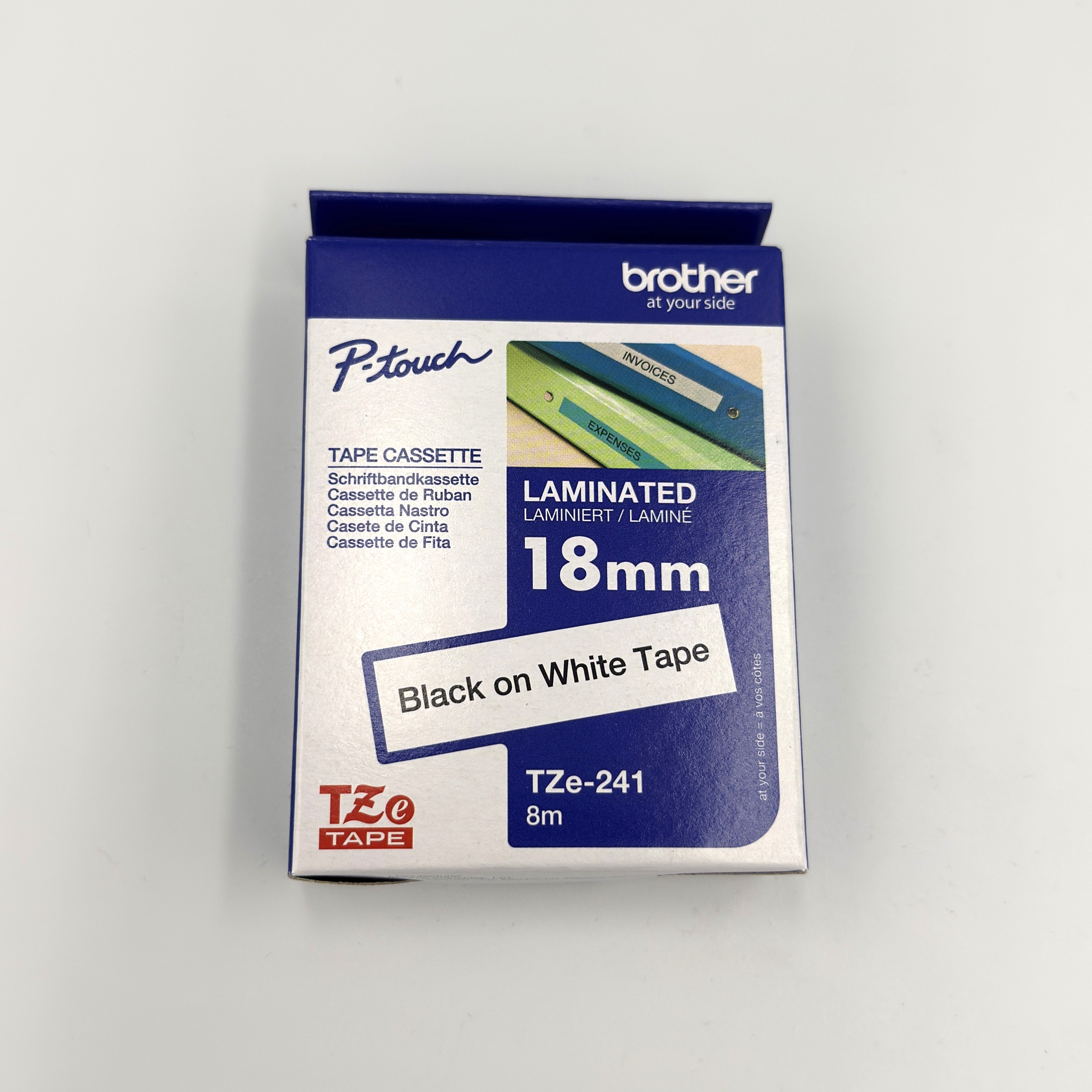 BROTHER P-TOUCH TAPE - 18MM