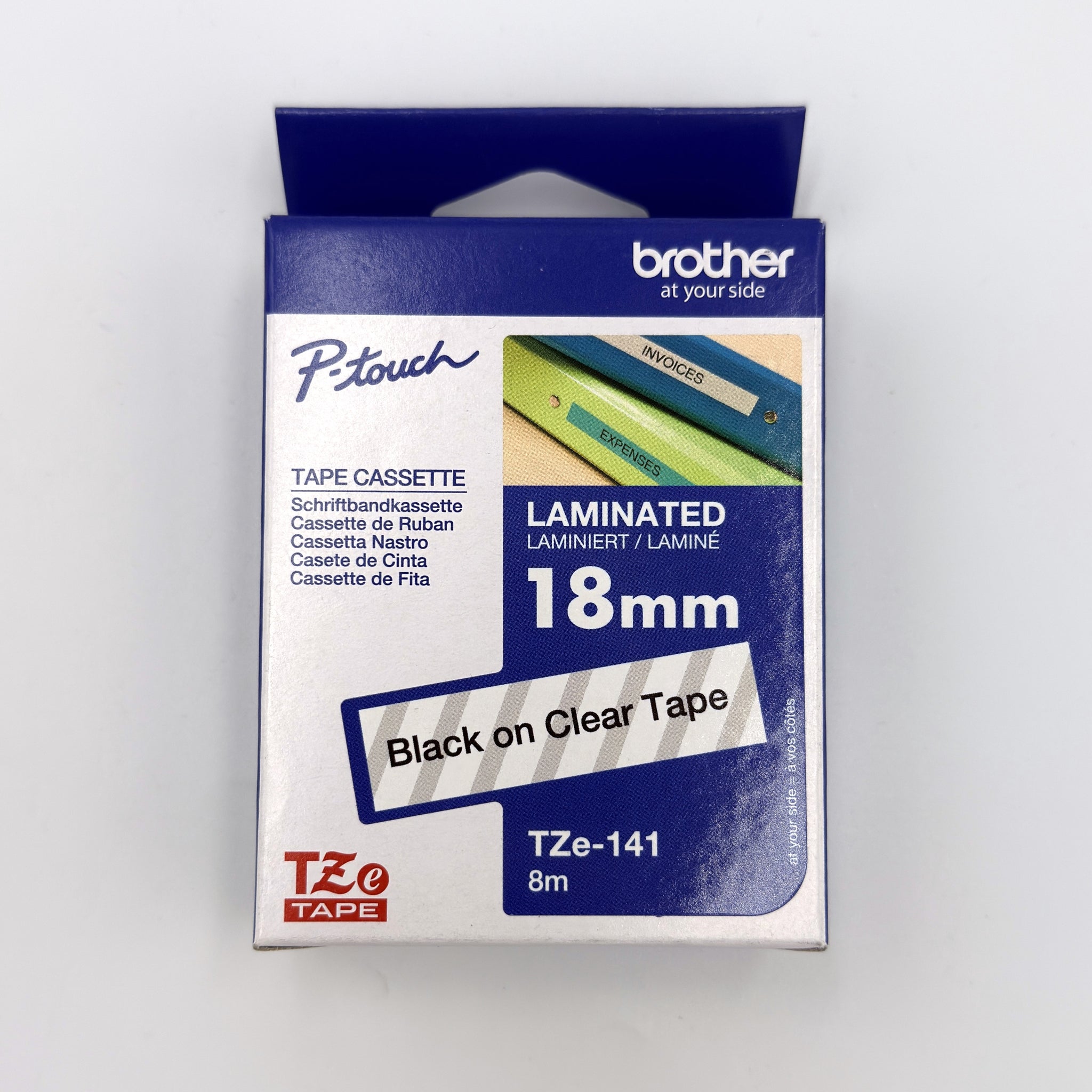 BROTHER P-TOUCH TAPE - 18MM