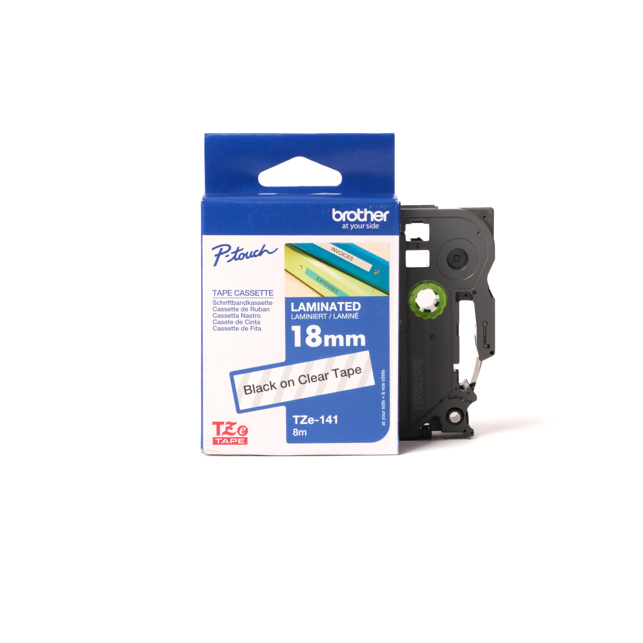 BROTHER P-TOUCH TAPE - 18MM