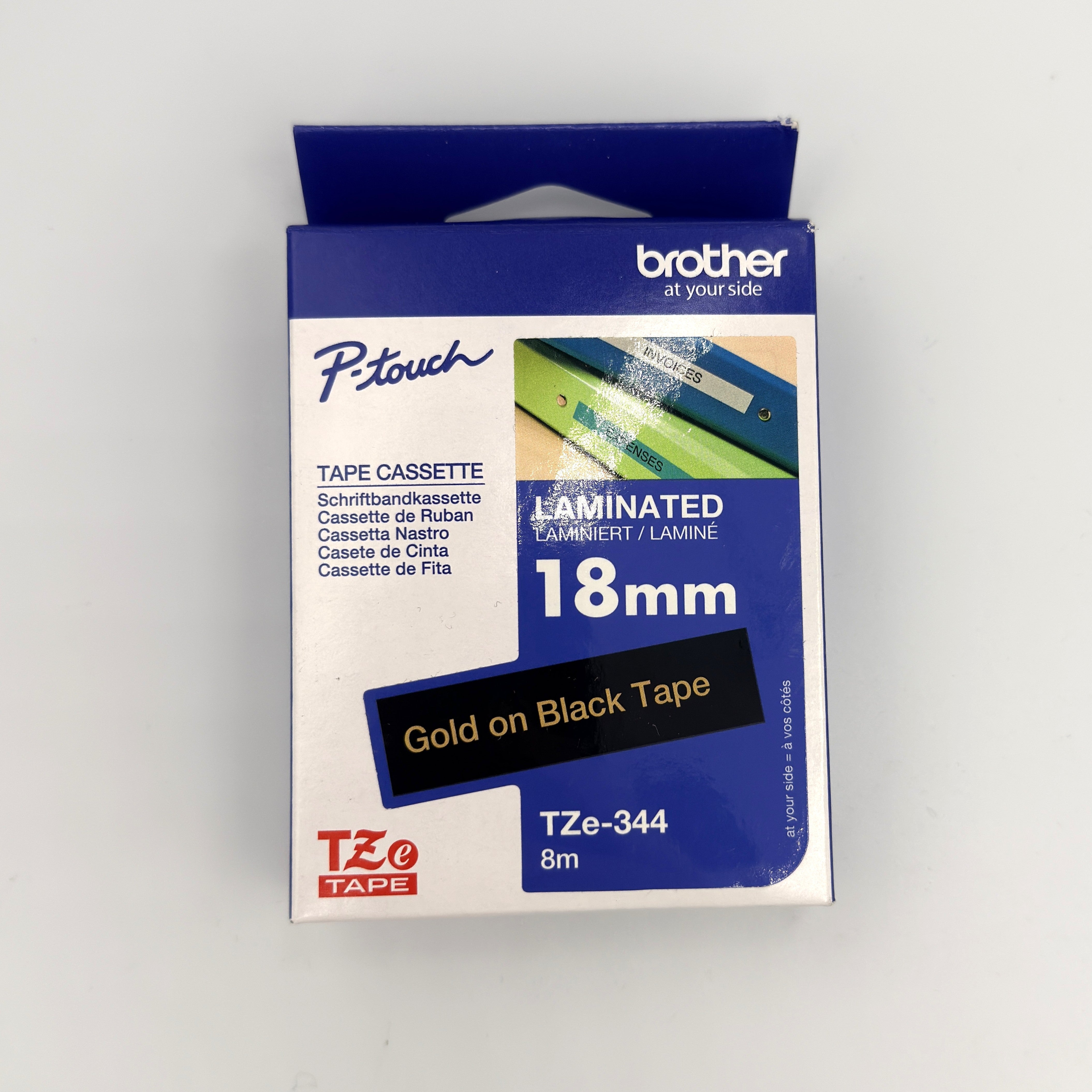BROTHER P-TOUCH TAPE - 18MM