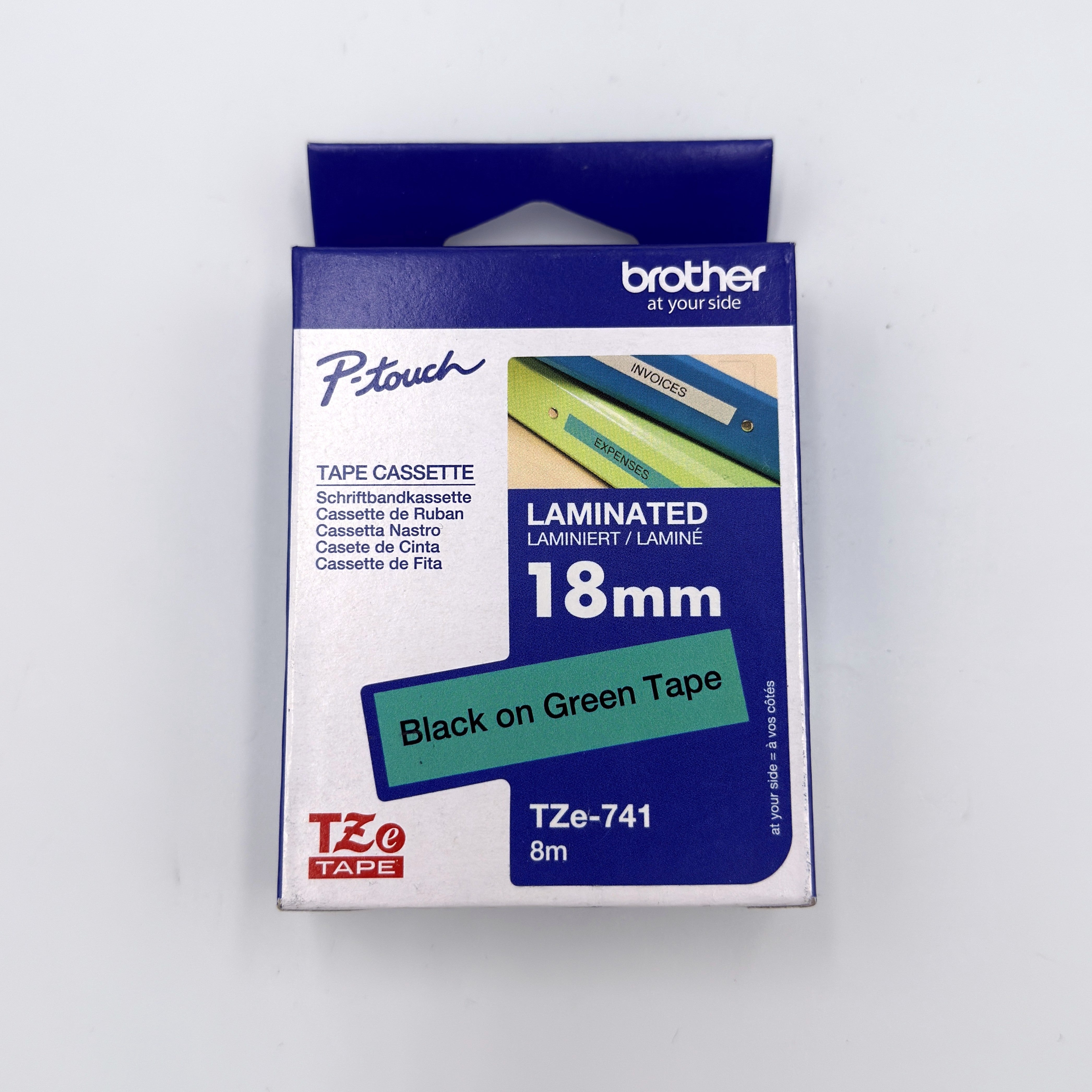BROTHER P-TOUCH TAPE - 18MM
