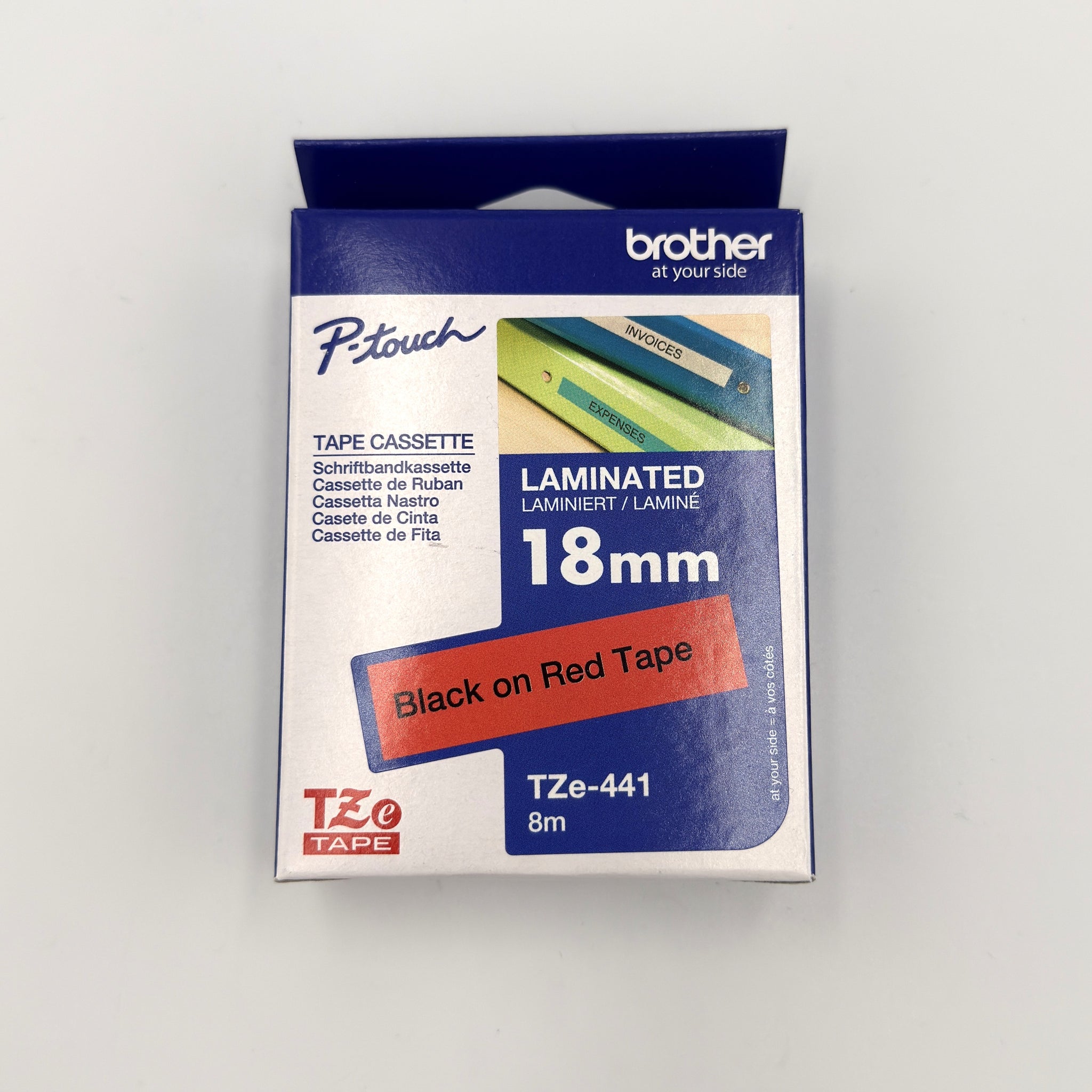 BROTHER P-TOUCH TAPE - 18MM