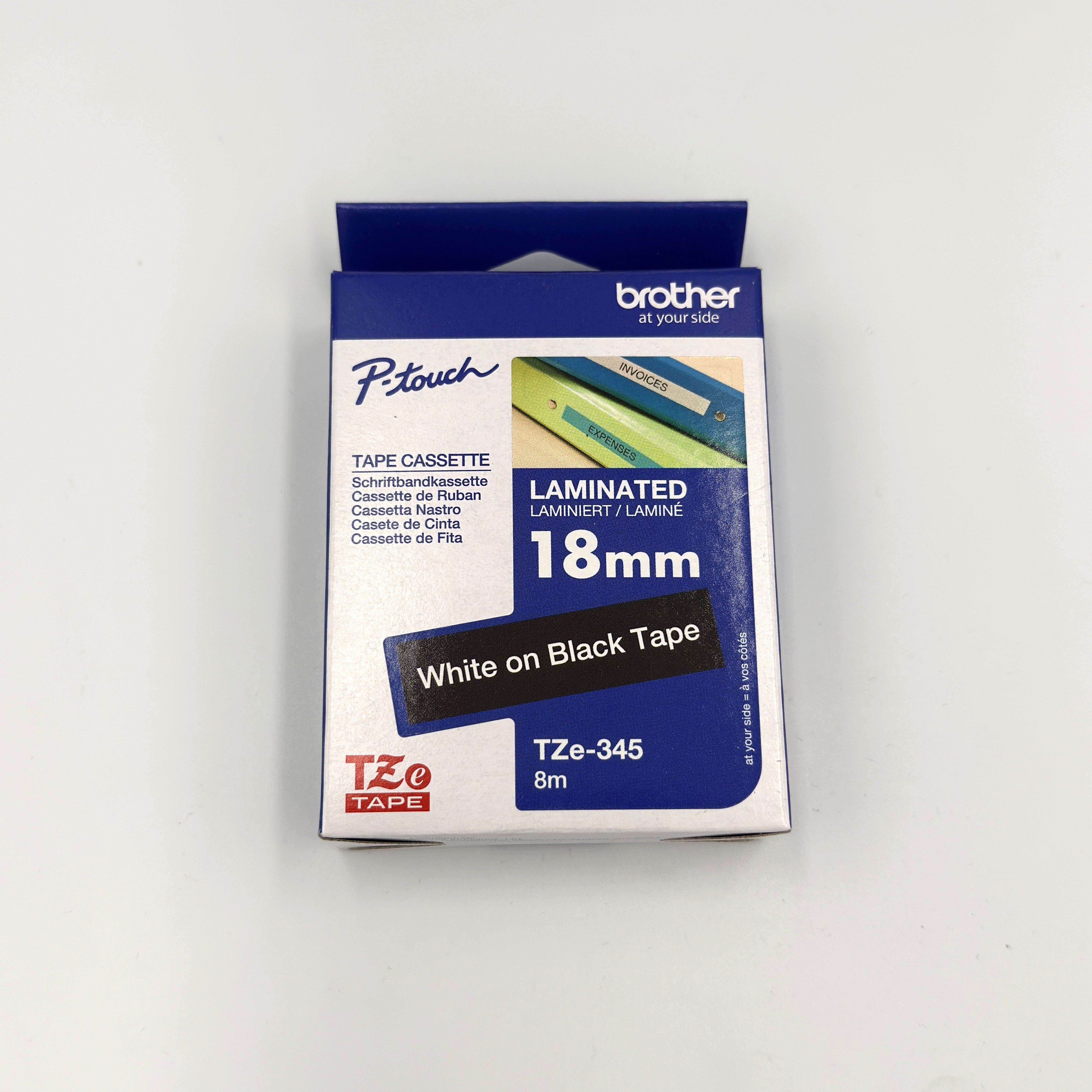 BROTHER P-TOUCH TAPE - 18MM