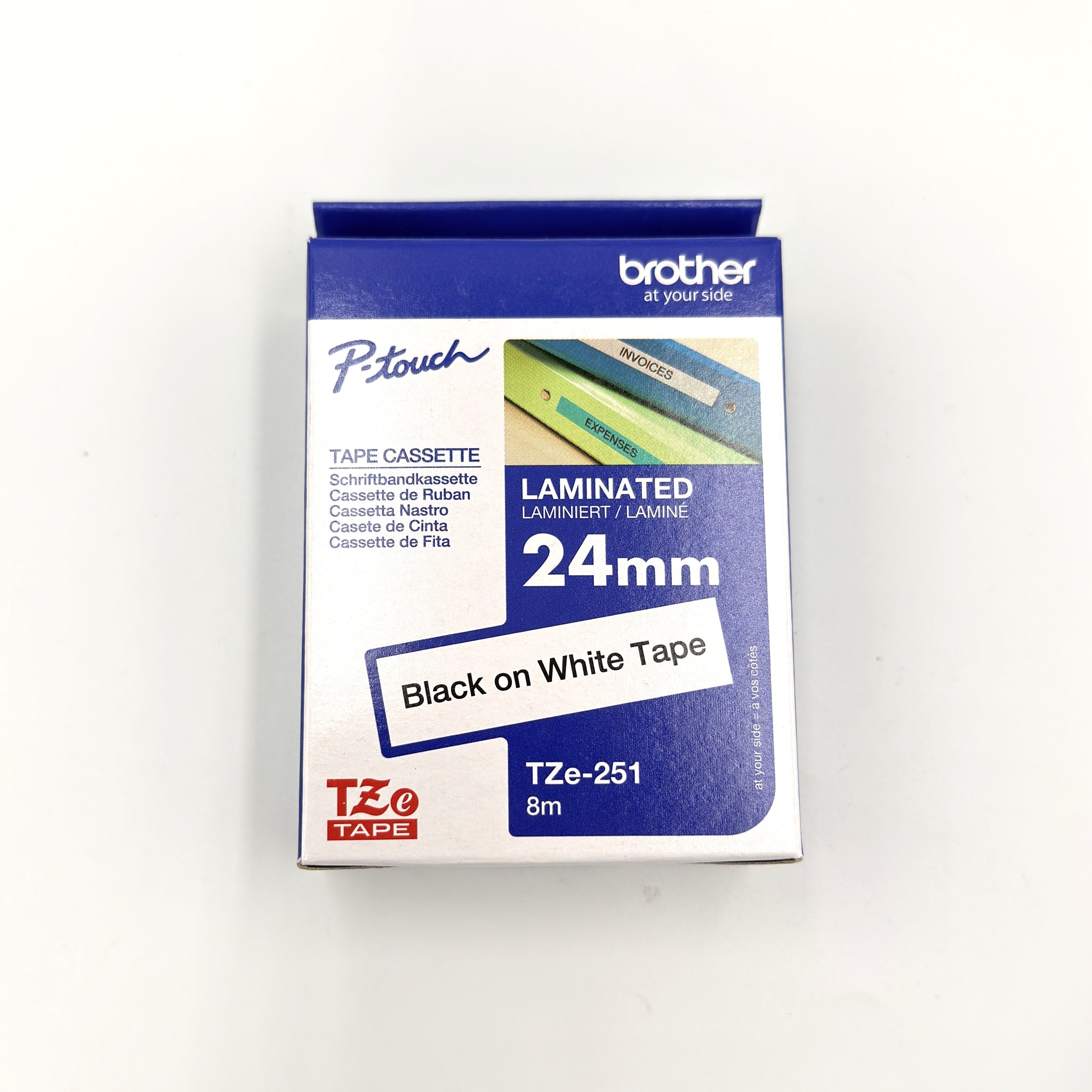 BROTHER P-TOUCH TAPE - 24MM