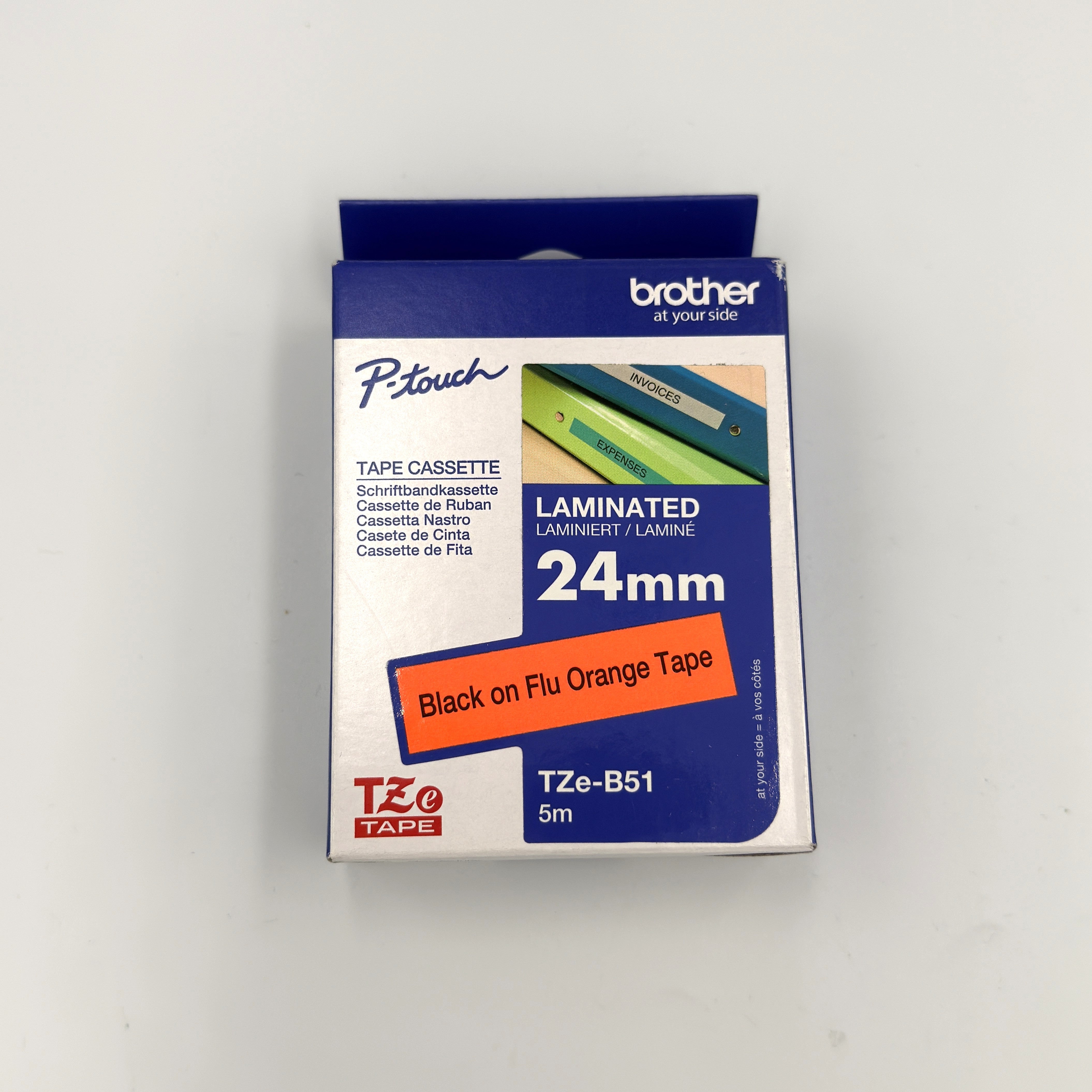 BROTHER P-TOUCH TAPE - 24MM