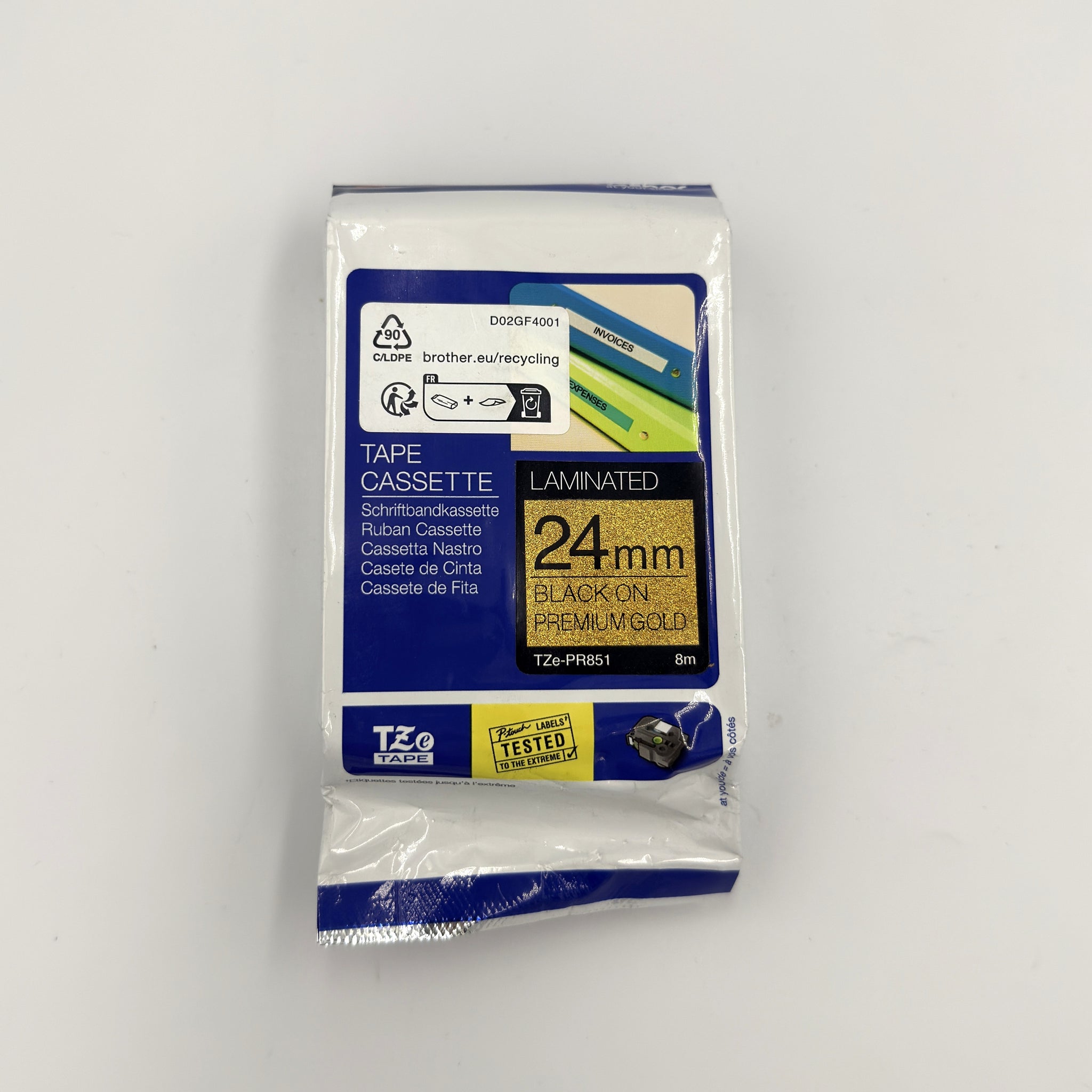 BROTHER P-TOUCH TAPE - 24MM