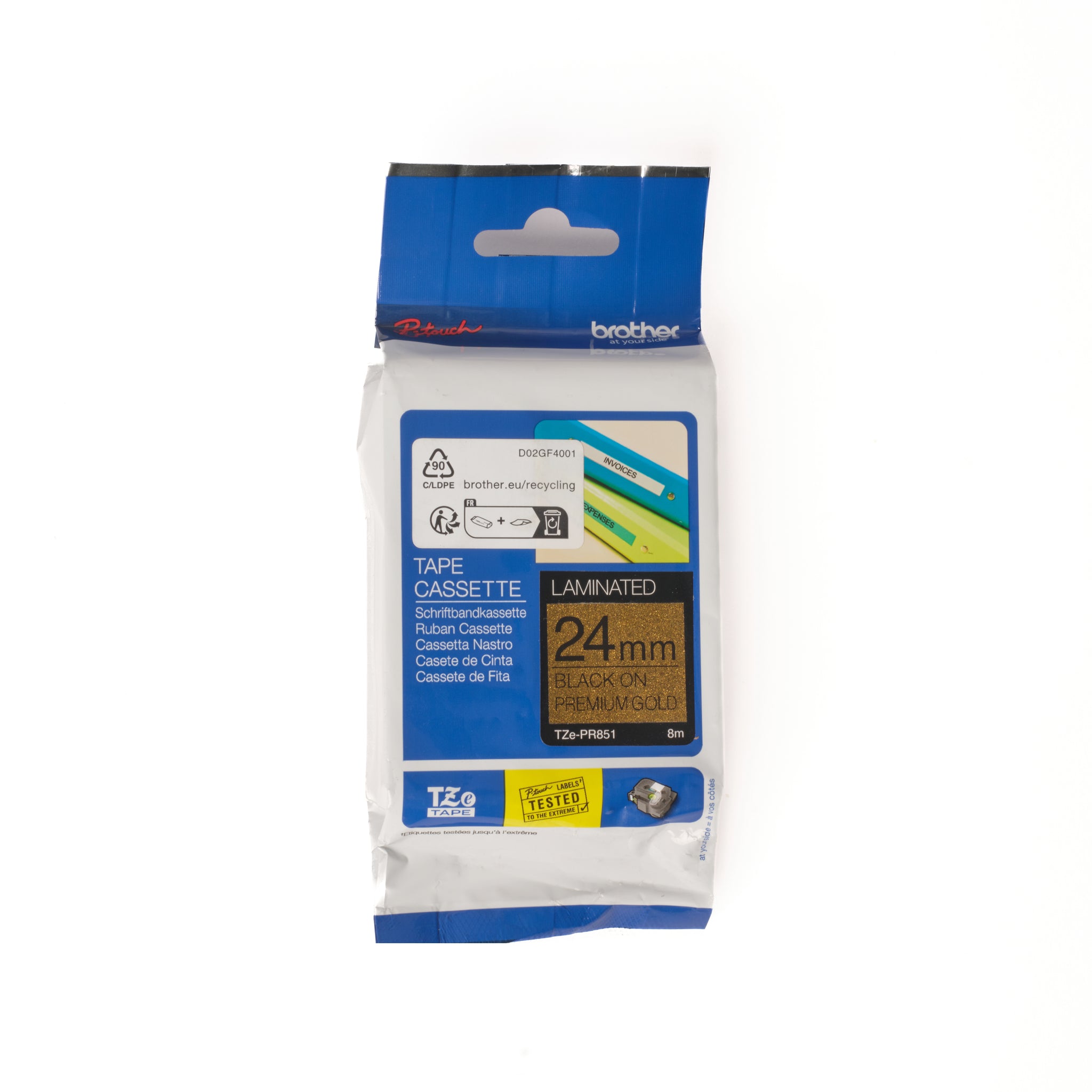 BROTHER P-TOUCH TAPE - 24MM