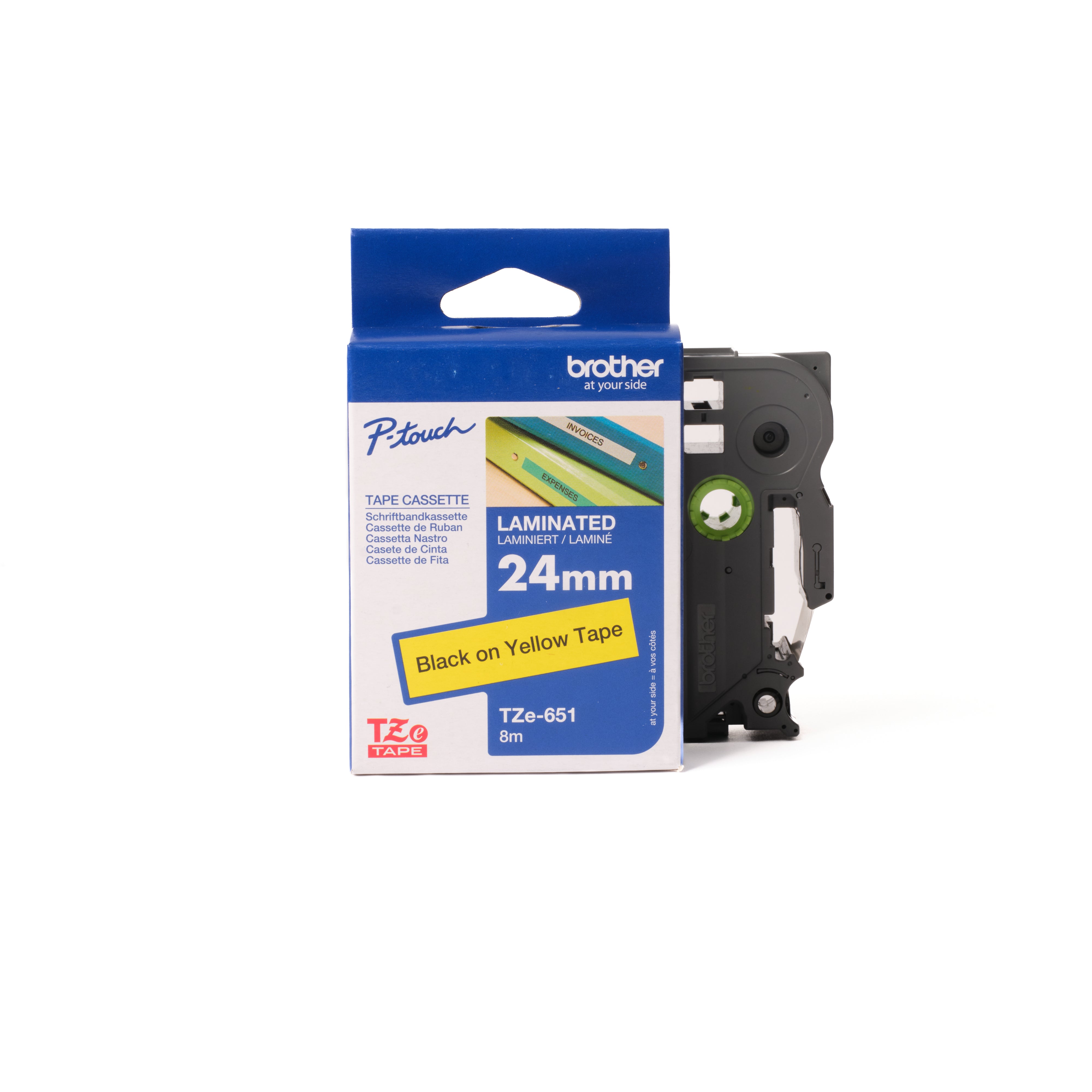 BROTHER P-TOUCH TAPE - 24MM