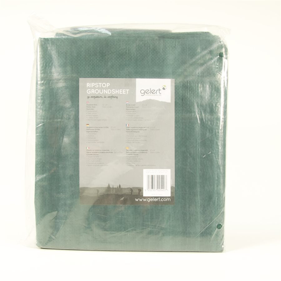 RIPSTOP GROUNDSHEET - 3.6X2.4M / 12x8'