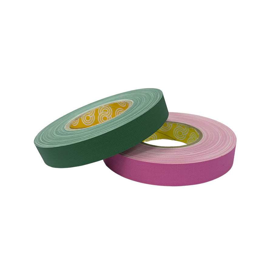 CLOTH TAPES - GREEN & PINK - 24MM X 50M / 1