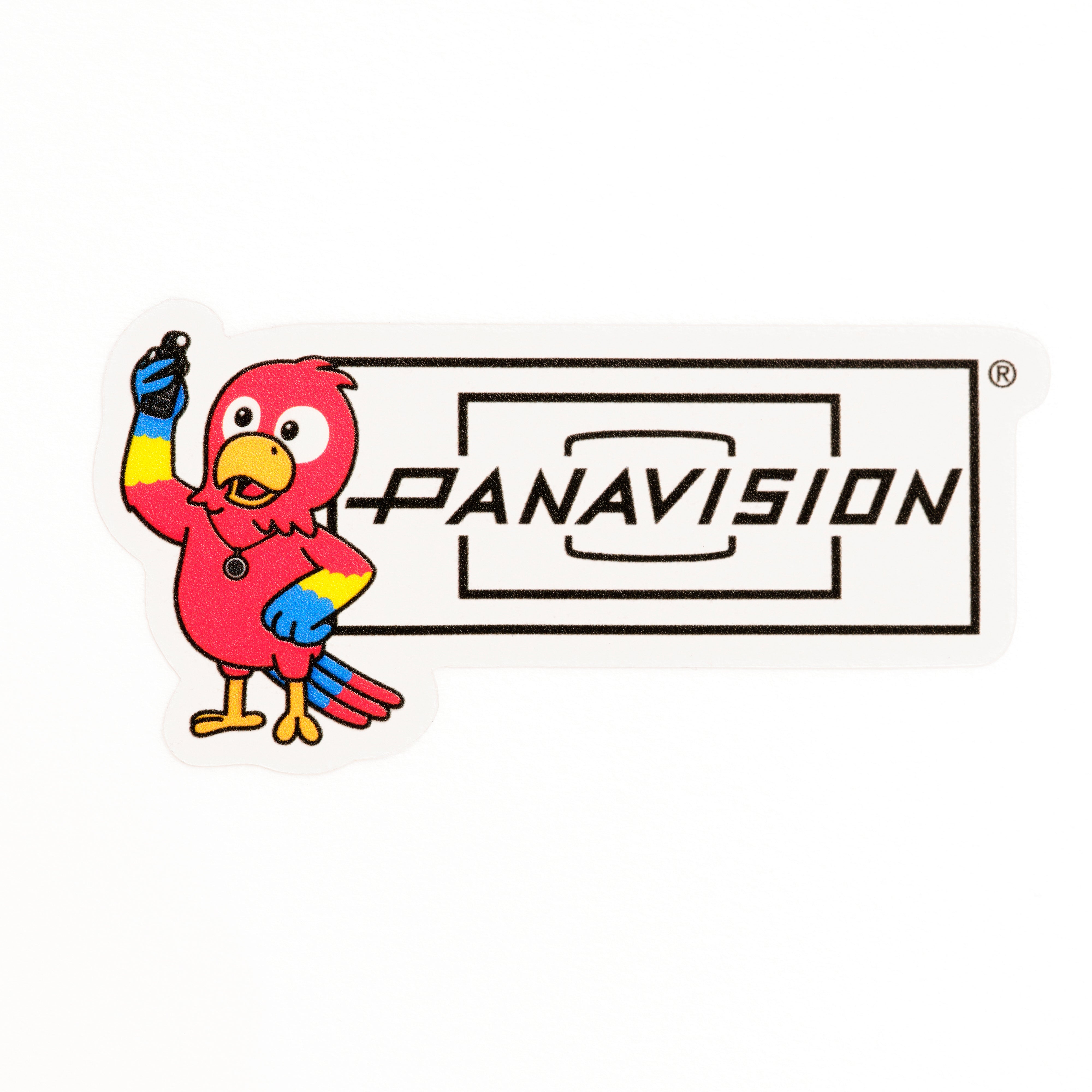 PARROT WITH LIGHT METER STICKER