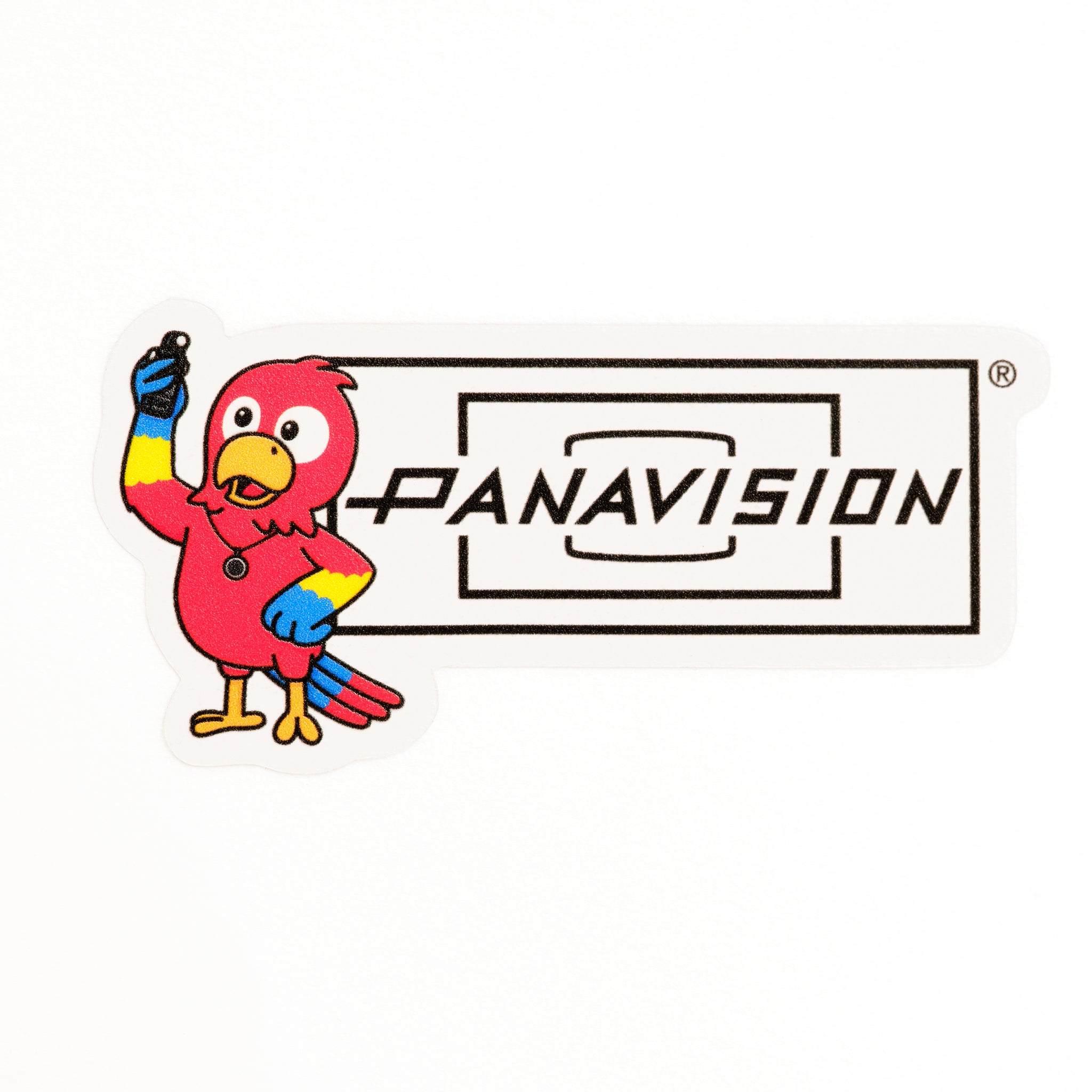 PARROT WITH LIGHT METER STICKER