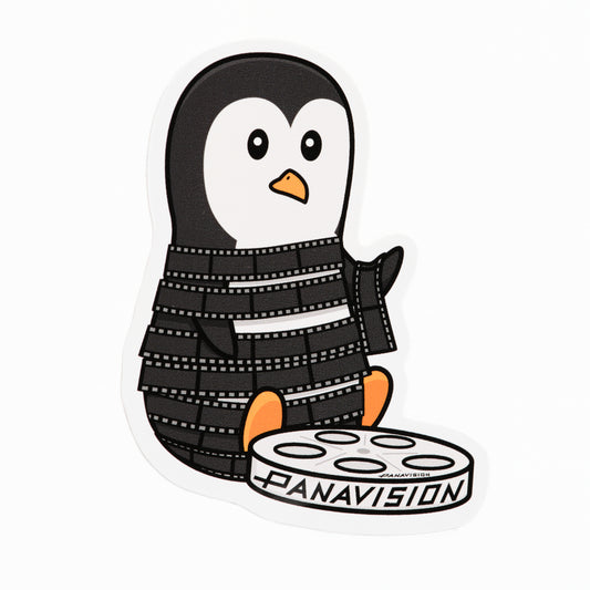 PENGUIN WITH FILM STICKER