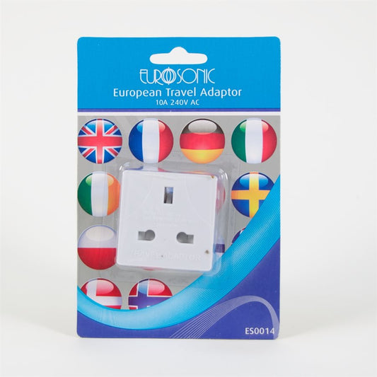 UK TO EUROPE TRAVEL ADAPTOR