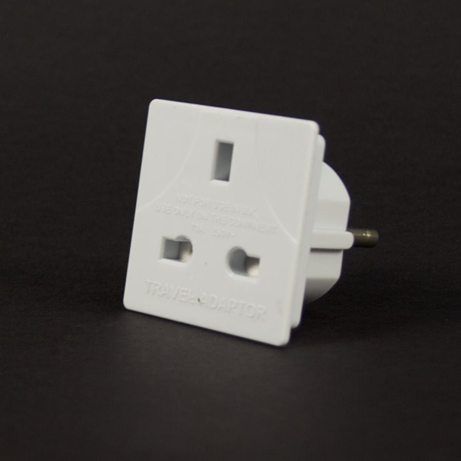 UK TO EUROPE TRAVEL ADAPTOR