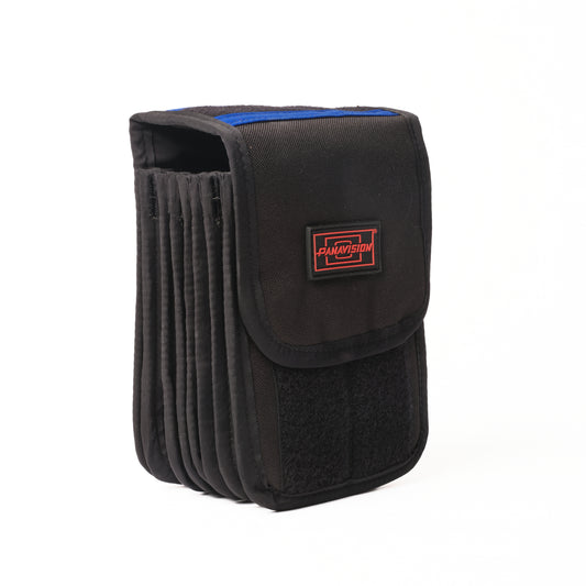 PANAVISION ACCORDION FILTER POUCH BLUE - 8-SLOT