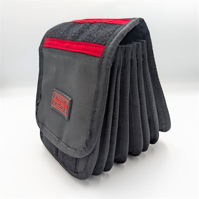 PANAVISION ACCORDION FILTER POUCH RED - 8-SLOT
