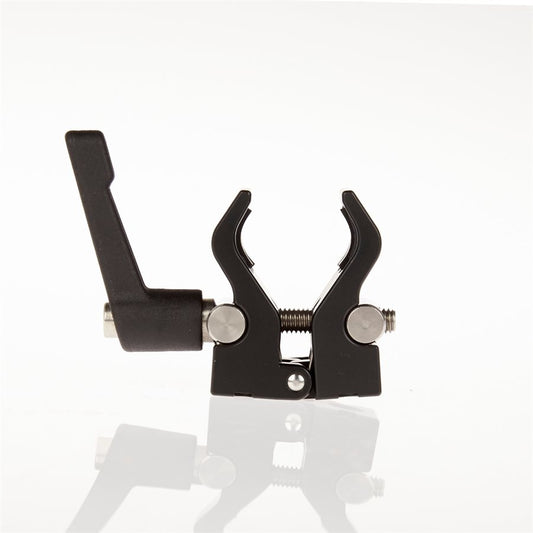 BRIGHT TANGERINE CLAMP WITH 3/8" & 1/4" THREAD