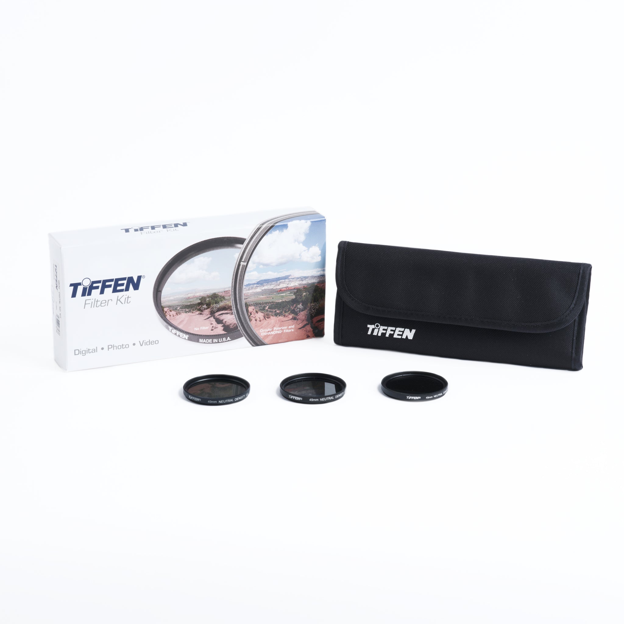 TIFFEN ND FILTER KIT 49MM (0.6, 0.9, 1.2)