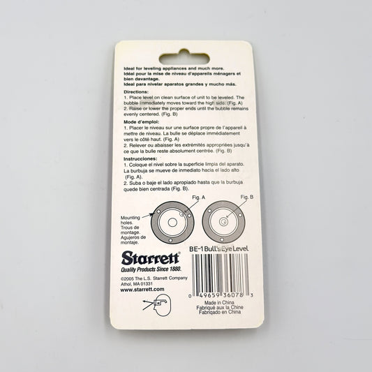 BULL'S EYE SPIRIT LEVEL