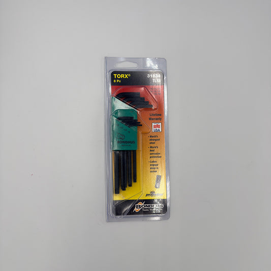 BONDHUS TORX KEYS (SET OF 8)