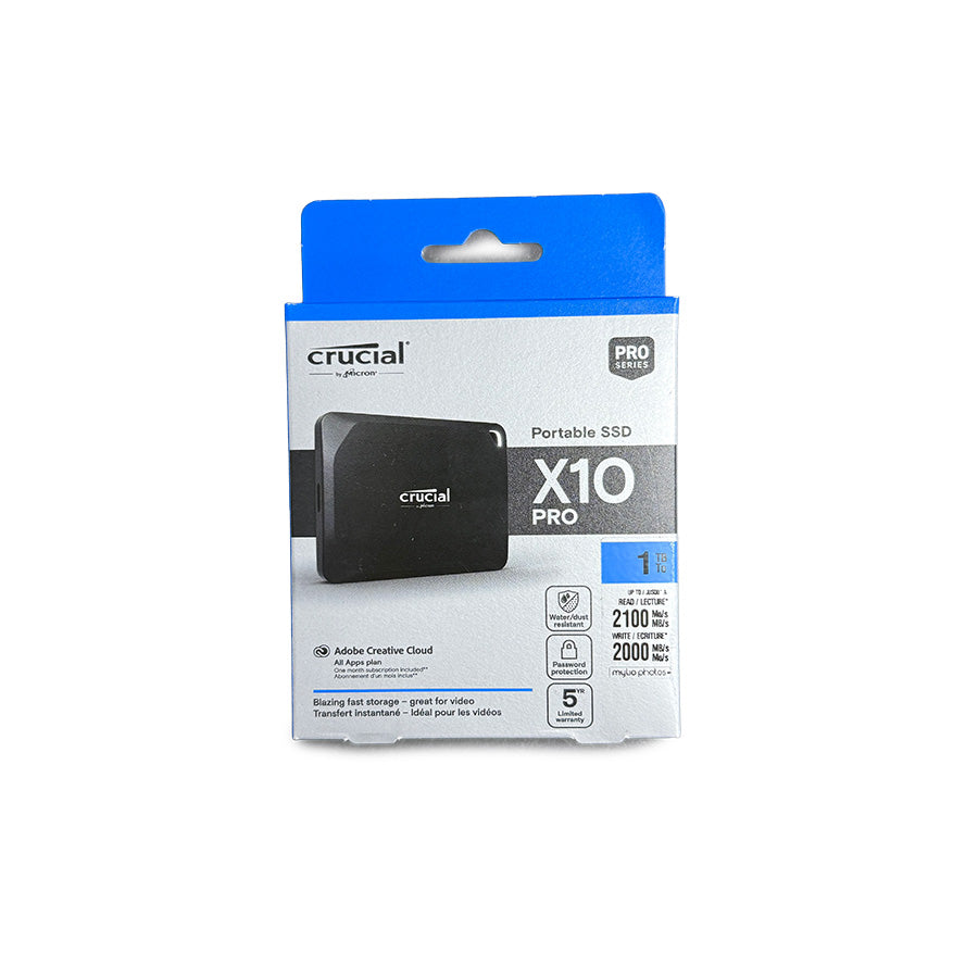 CRUCIAL HARD DRIVES - 1TB, 2TB, OR 4TB