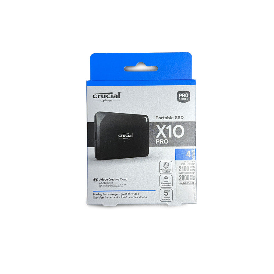 CRUCIAL HARD DRIVES - 1TB, 2TB, OR 4TB