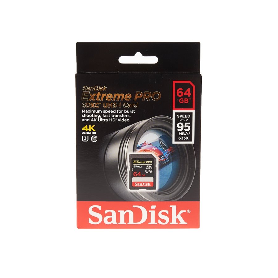 SANDISK EXTREME PRO SDXC - 64GB