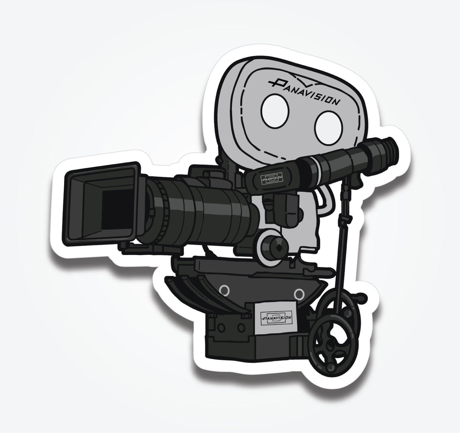 PANAVISION PANAFLEX CAMERA STICKER