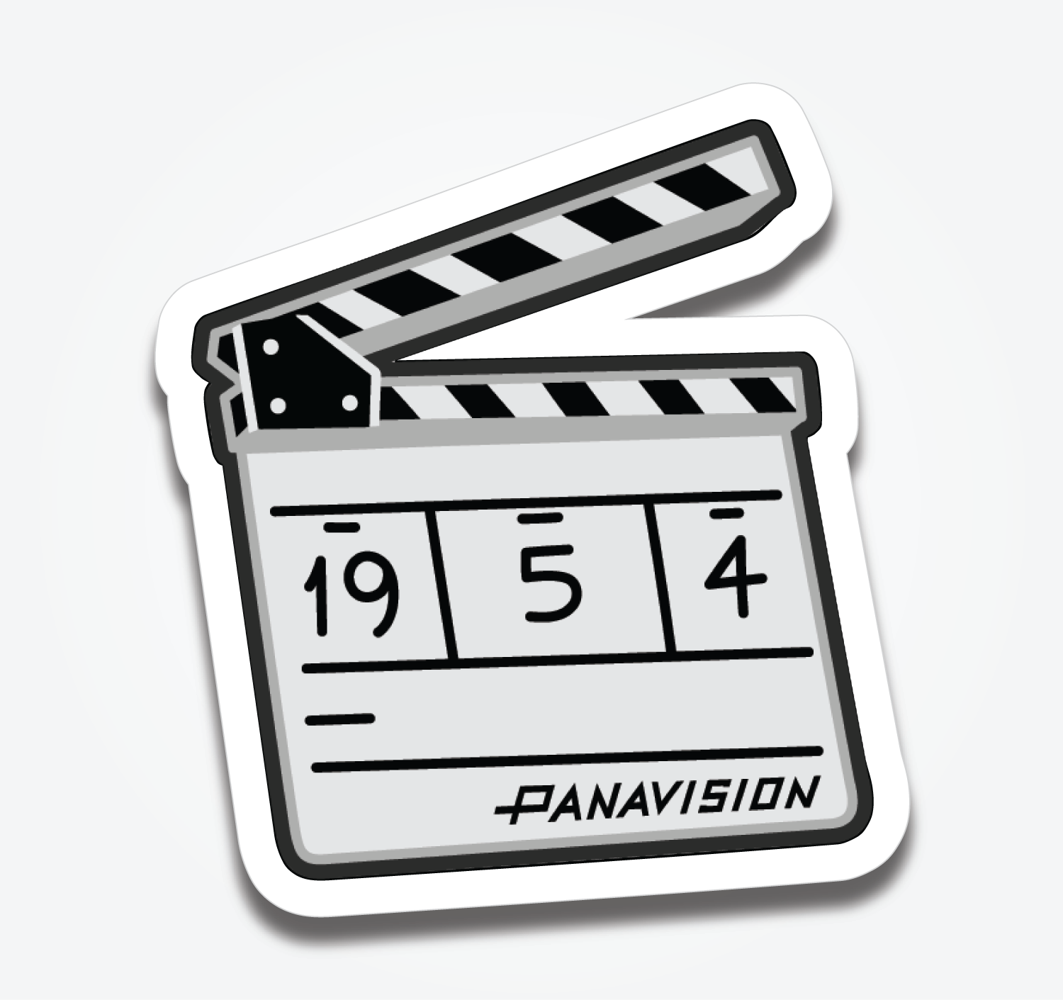 PANAVISION CLAPPERBOARD STICKER