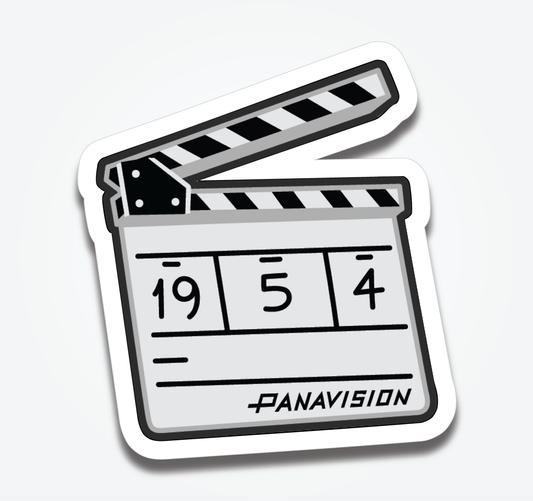 PANAVISION CLAPPERBOARD STICKER